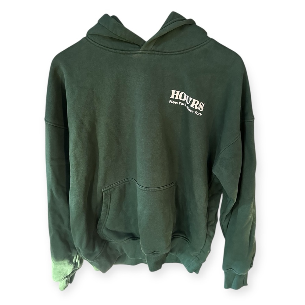 HOURS Collection Forest Green NYC Hoodie Size L